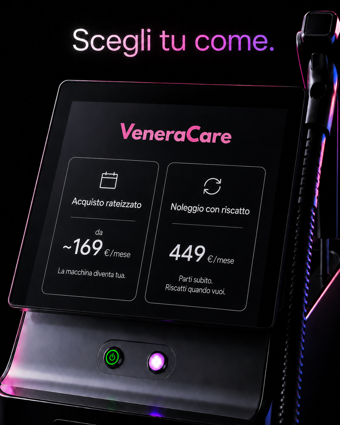 Scegli tu come.